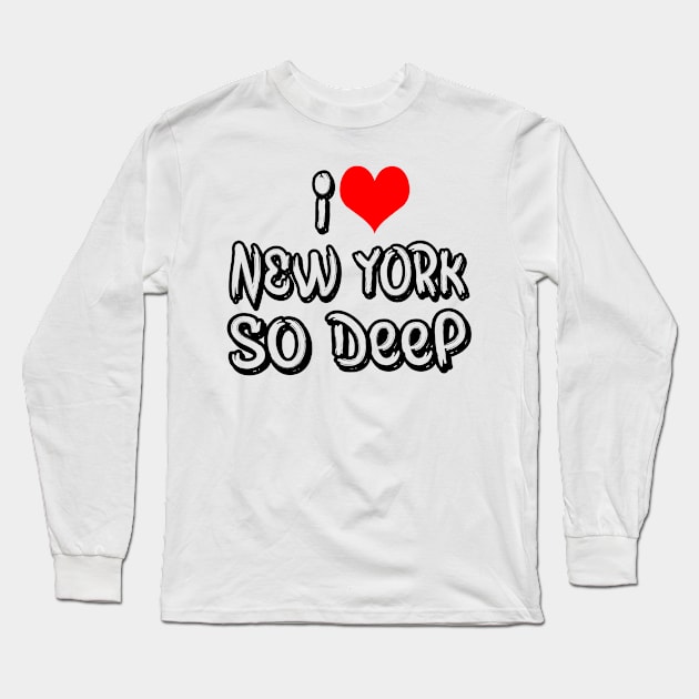 New York Long Sleeve T-Shirt by Humanid